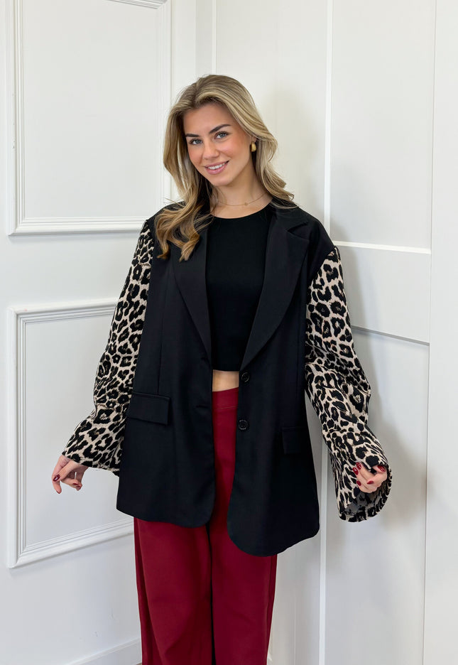 Famous Online Store Blazer Lara leopard