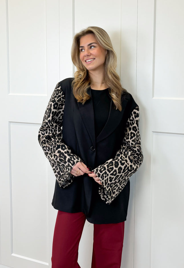 Famous Online Store Blazer Lara leopard
