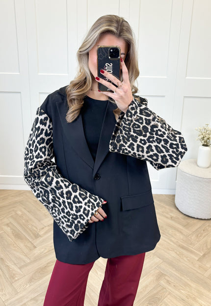 Famous Online Store Blazer Lara leopard