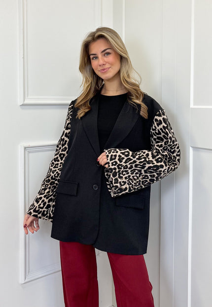 Famous Online Store Blazer Lara leopard