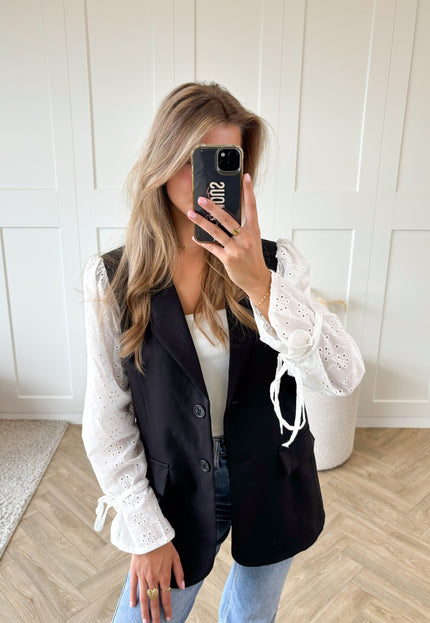 Famous Online Store Blazer Lexi broderie