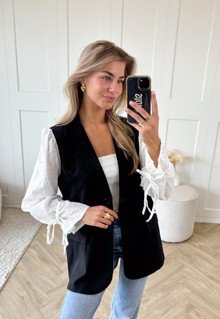 Famous Online Store Blazer Lexi broderie