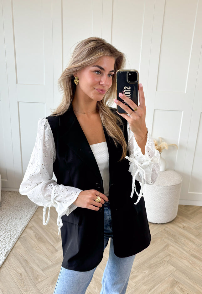 Famous Online Store Blazer Lexi broderie