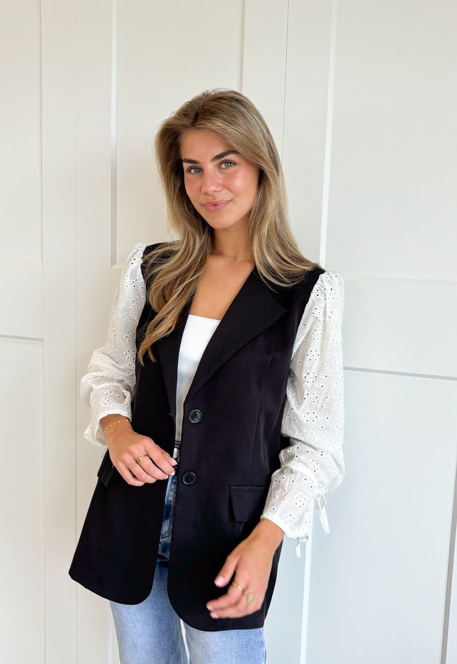 Famous Online Store Blazer Lexi broderie
