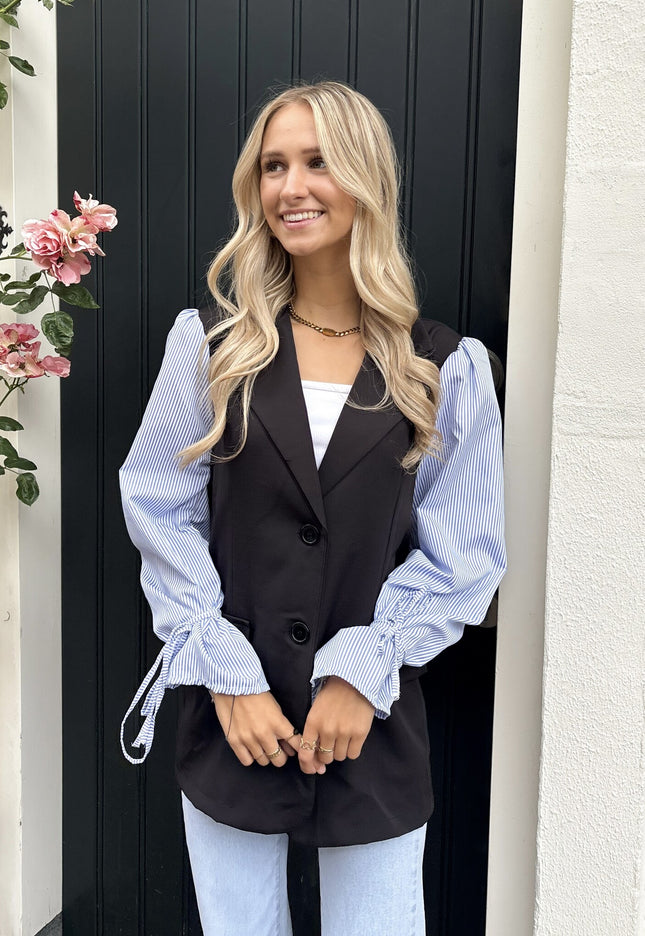 Famous Online Store Blazer Lexi Strepen