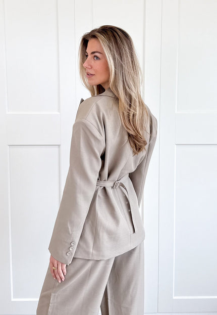 Famous Online Store Blazer Lianne taupe