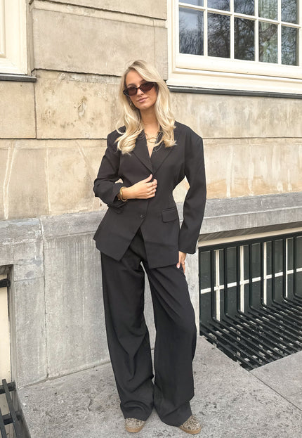 Famous Online Store Blazer Lianne zwart