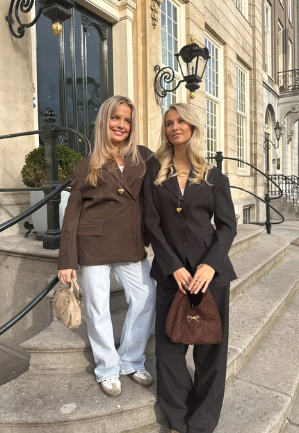 Famous Online Store Blazer Lianne zwart
