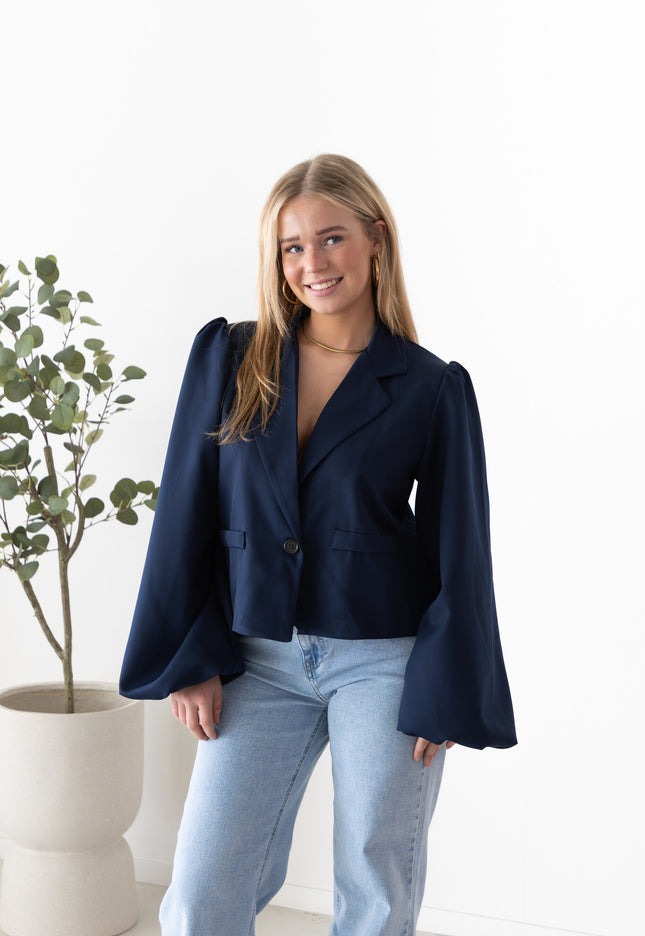 Famous Online Store Blazer Lucia navy