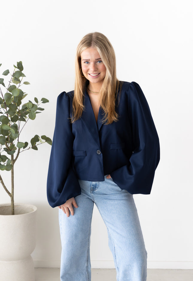 Famous Online Store Blazer Lucia navy