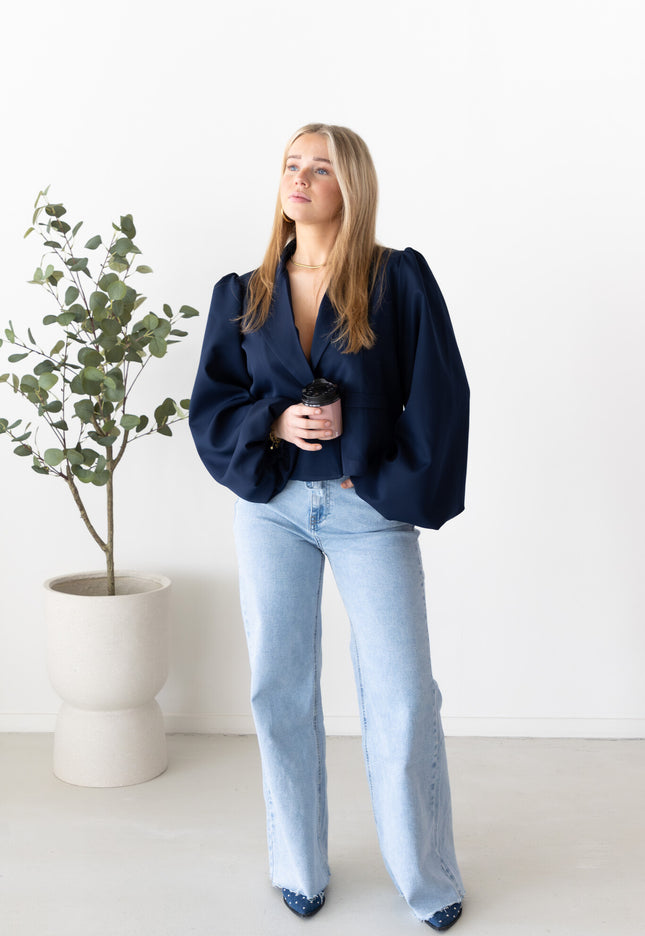 Famous Online Store Blazer Lucia navy