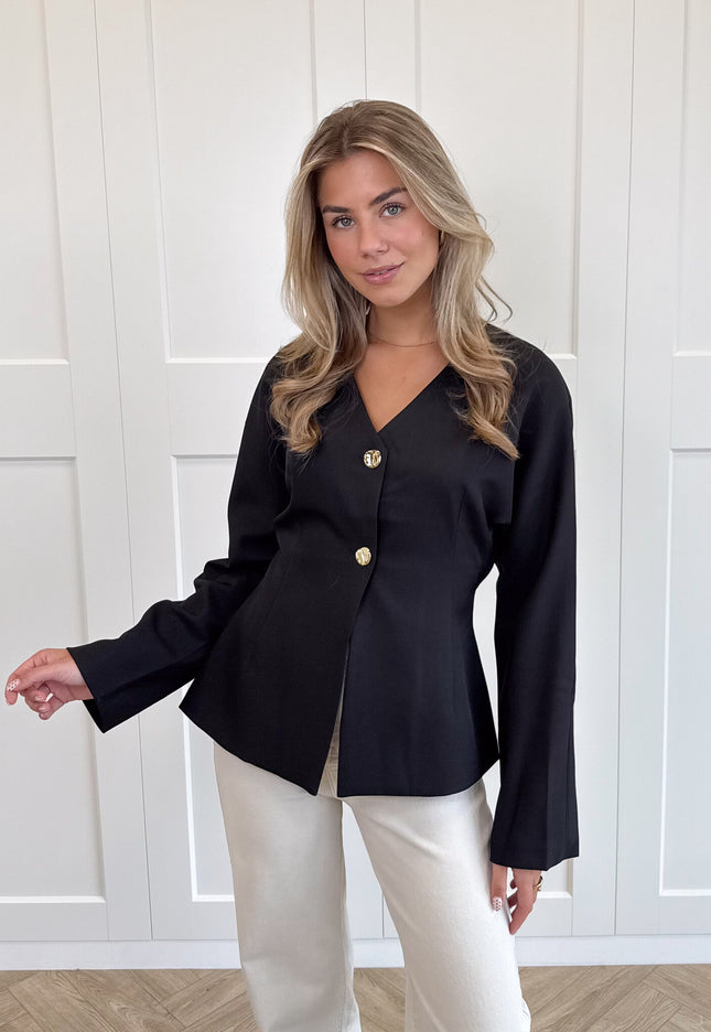 Famous Online Store Blazer Serena zwart