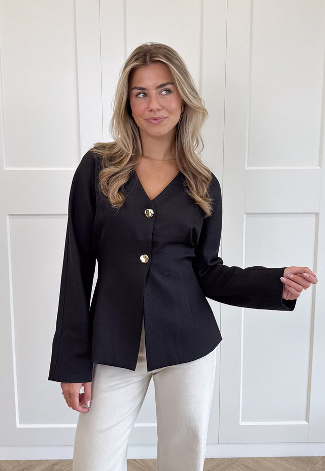 Famous Online Store Blazer Serena zwart