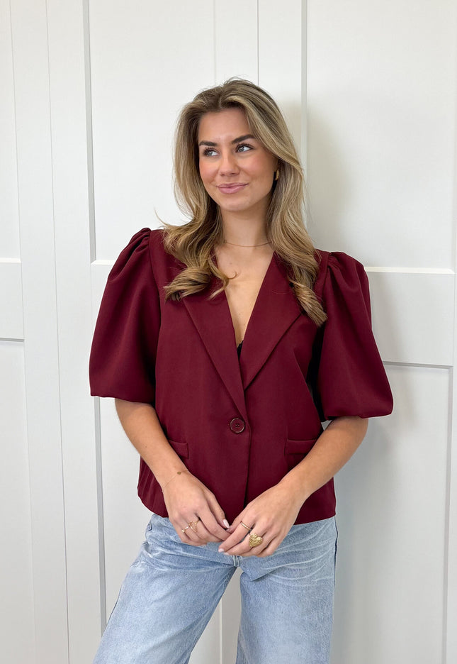 Famous Online Store Blazer Zarah bordeaux