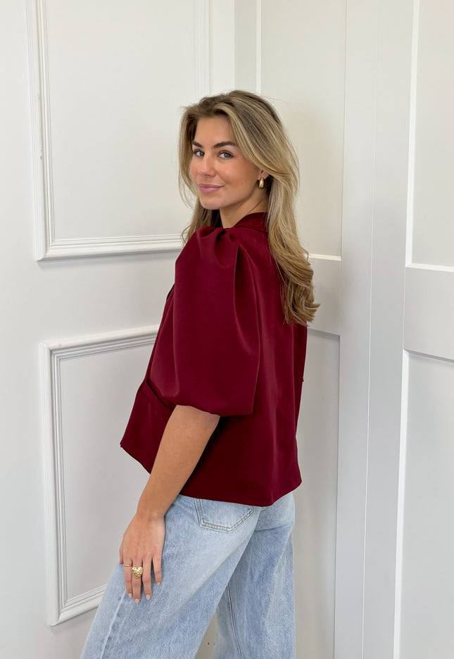 Famous Online Store Blazer Zarah bordeaux