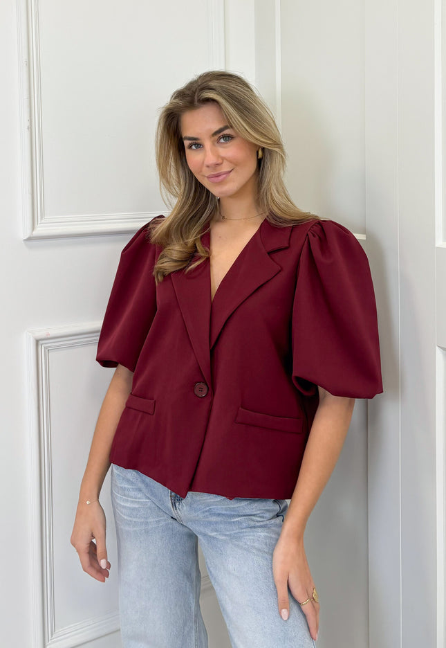 Famous Online Store Blazer Zarah bordeaux