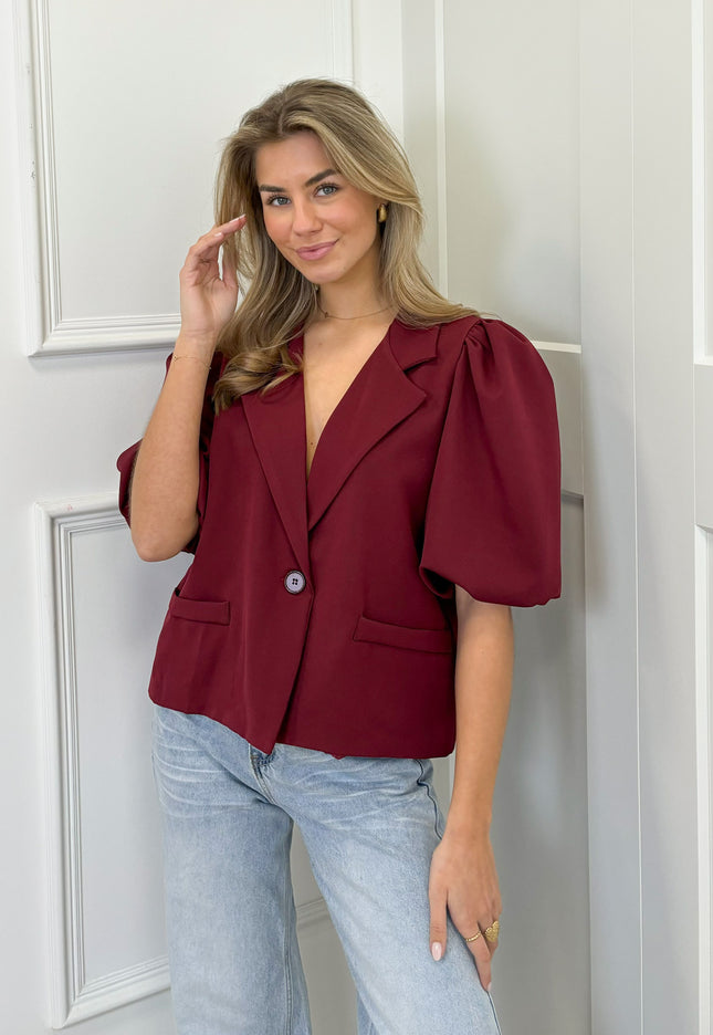 Famous Online Store Blazer Zarah bordeaux