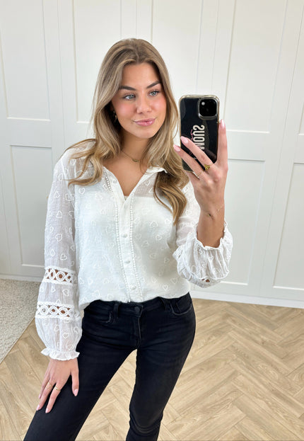 Famous Online Store Blouse Emma wit