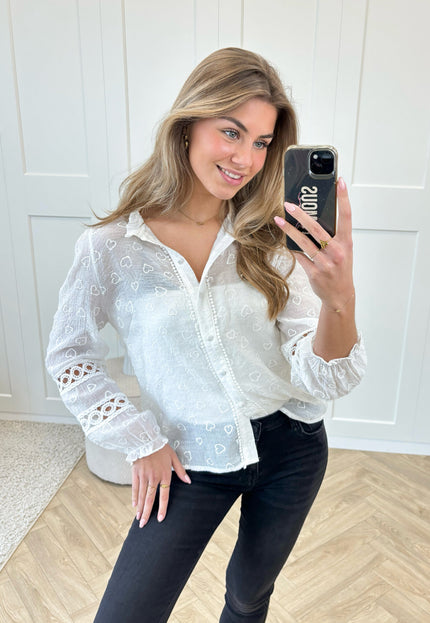 Famous Online Store Blouse Emma wit