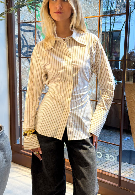 Famous Online Store Blouse Isabella beige