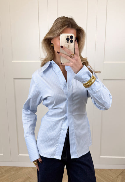 Famous Online Store Blouse Isabella blauw