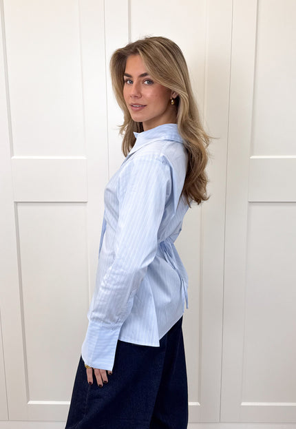 Famous Online Store Blouse Isabella blauw