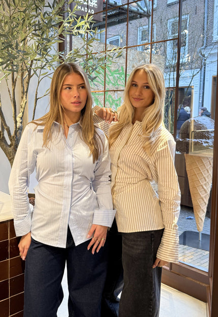 Famous Online Store Blouse Isabella blauw