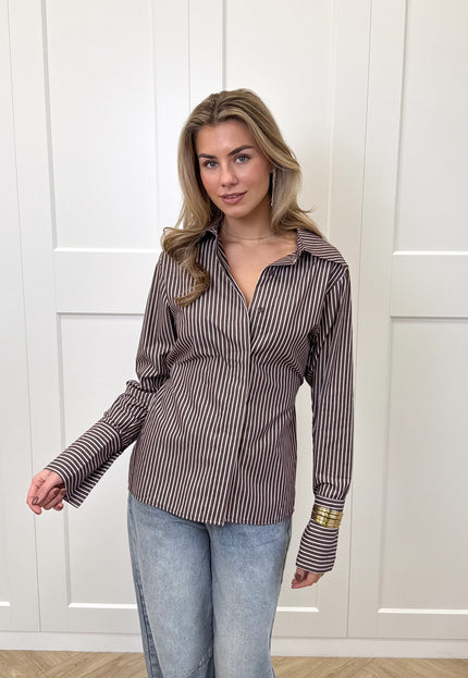 Famous Online Store Blouse Isabella bruin