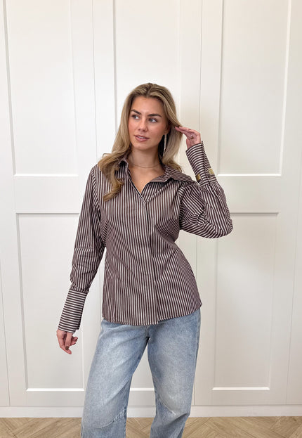 Famous Online Store Blouse Isabella bruin