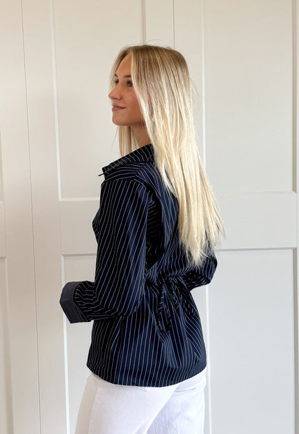 Famous Online Store Blouse Isabella navy