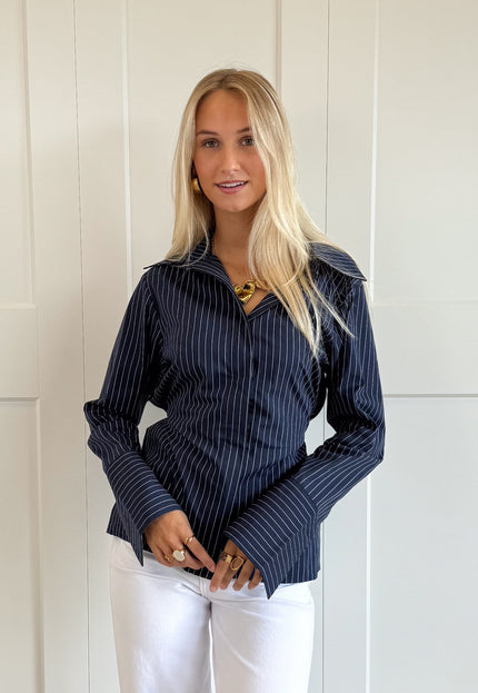 Famous Online Store Blouse Isabella navy
