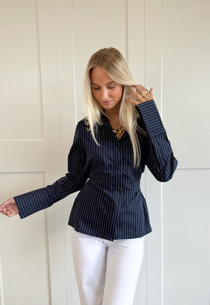 Famous Online Store Blouse Isabella navy