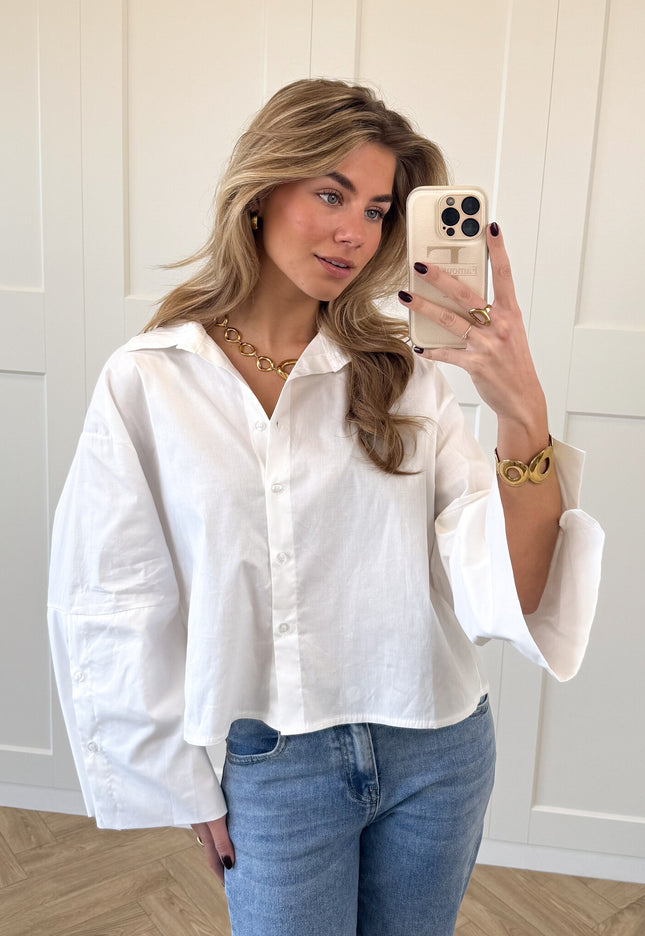 Famous Online Store Blouse Loreen wit