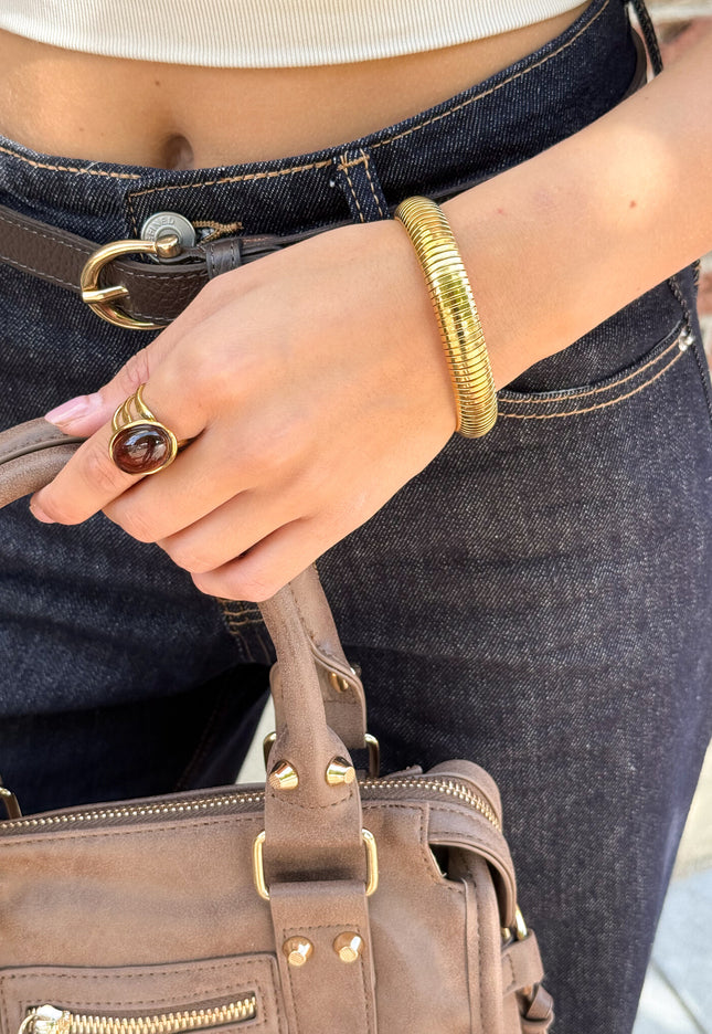 Famous Online Store Bold gold bangle