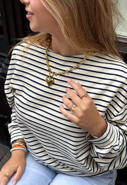 Famous Online Store Bold Heart ketting
