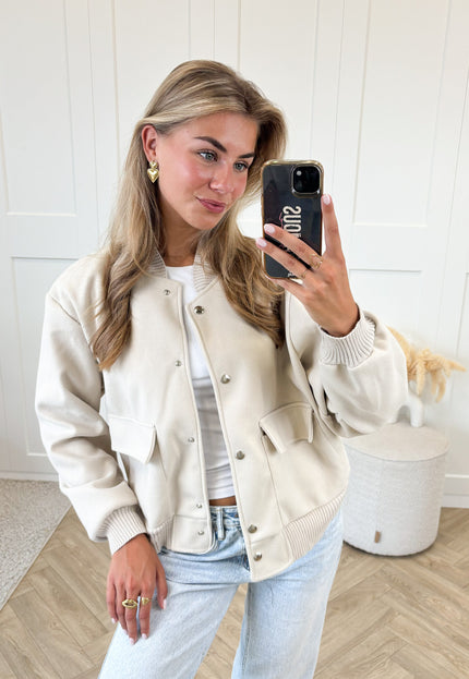 Famous Online Store Bomberjack Brooklyn beige