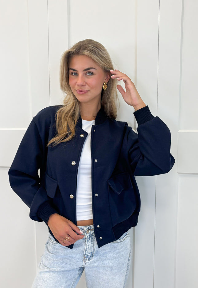 Famous Online Store Bomberjack Brooklyn navy