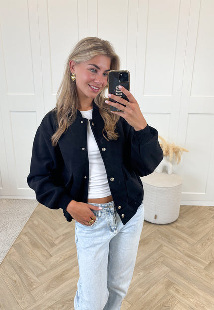 Famous Online Store Bomberjack Brooklyn zwart