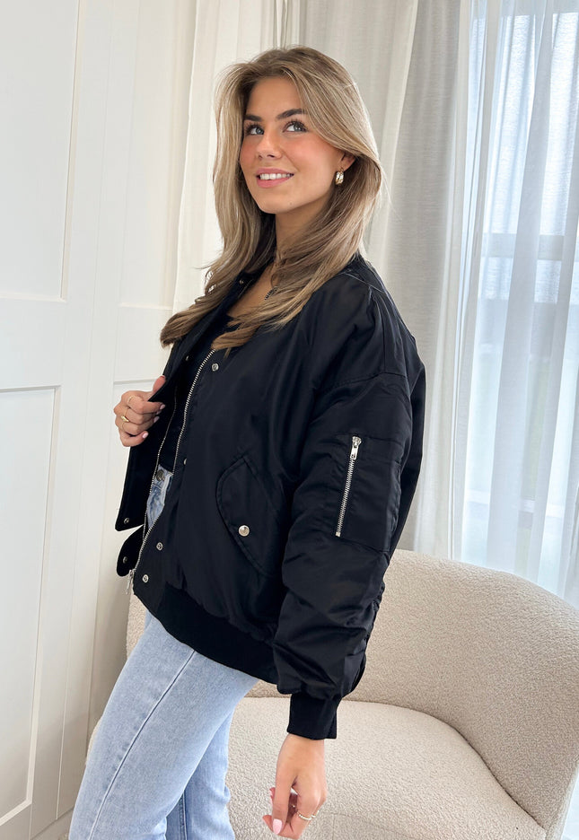 Famous Online Store Bomberjack Eefke zwart