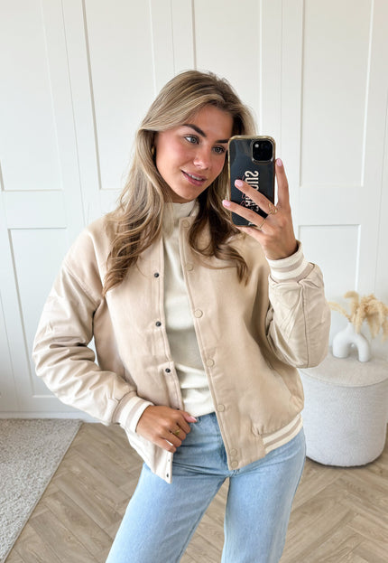 Famous Online Store Bomberjack Jennifer beige