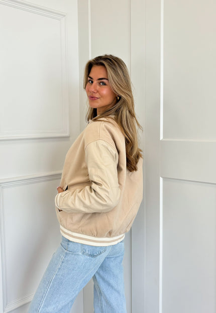 Famous Online Store Bomberjack Jennifer beige