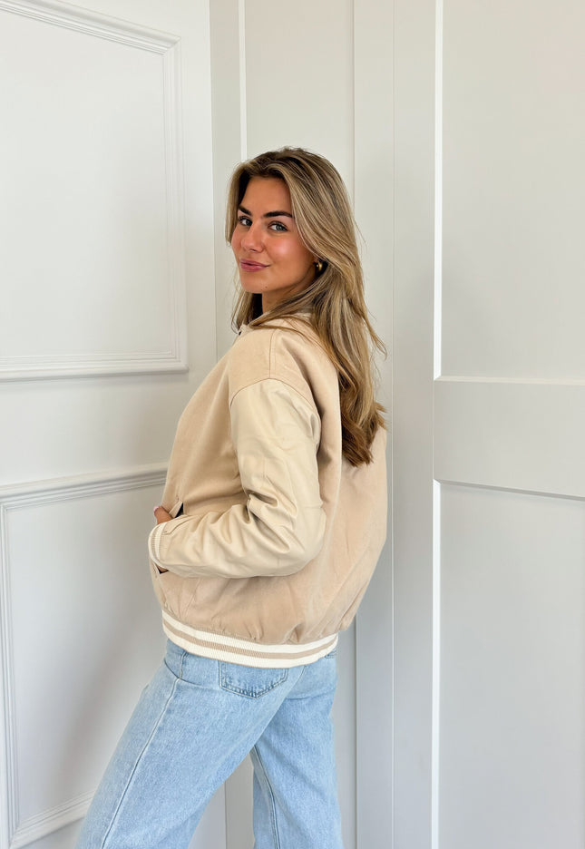 Famous Online Store Bomberjack Jennifer beige