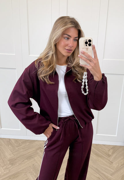 Famous Online Store Bomberjas Noor bordeaux