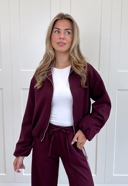 Famous Online Store Bomberjas Noor bordeaux