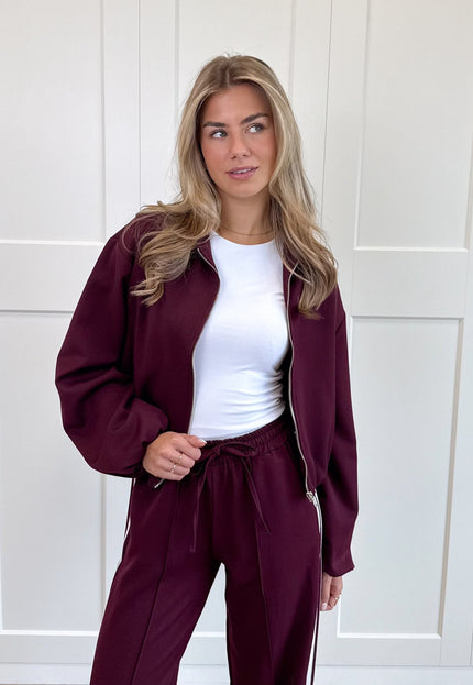 Famous Online Store Bomberjas Noor bordeaux