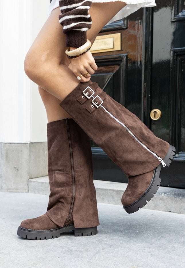 Famous Online Store Boots Amélie bruin