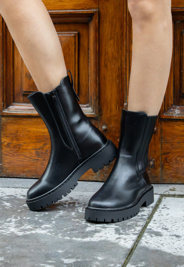 Famous Online Store Boots Carolina zwart