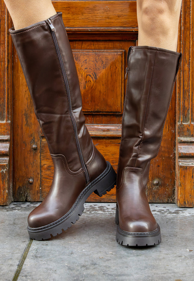 Famous Online Store Boots Chelsea bruin