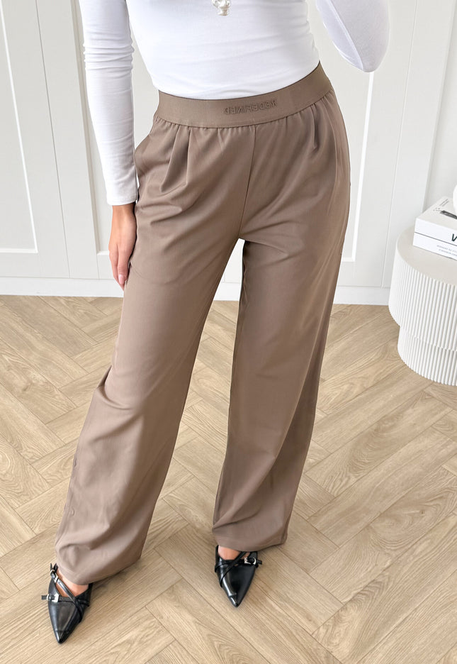 Famous Online Store Broek Isola bruin