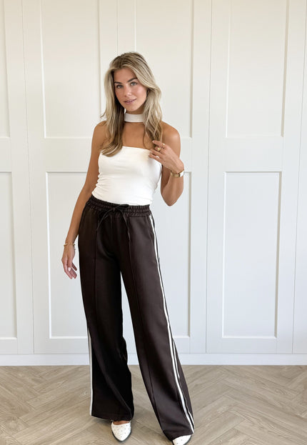 Famous Online Store Broek Roxanne bruin
